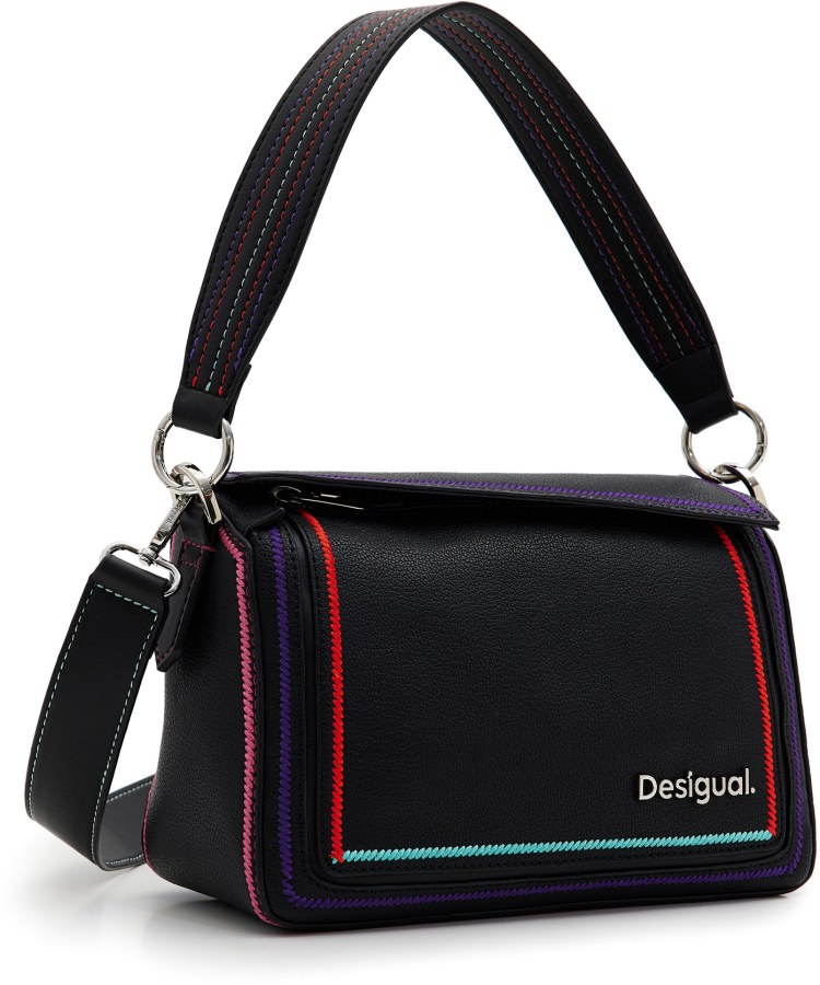 Desigual Dámská crossbody kabelka Cleo Black Phuket Min 24WAXPAI2000 - Kabelky Kabelky do ruky