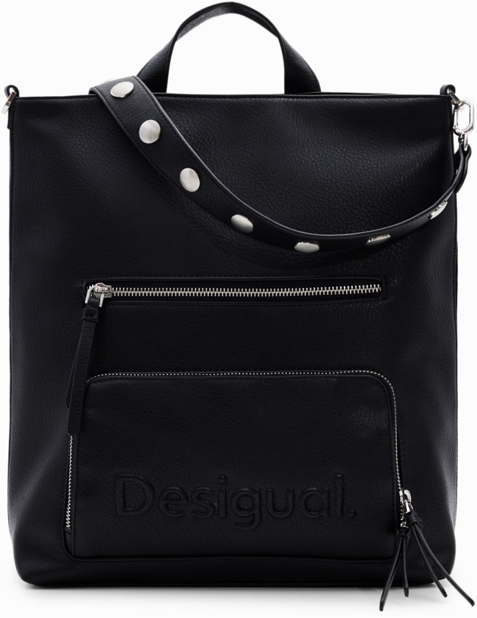 Desigual Dámský batoh Half Logo Preto 24WAKP032000 - Batohy Fashion batohy