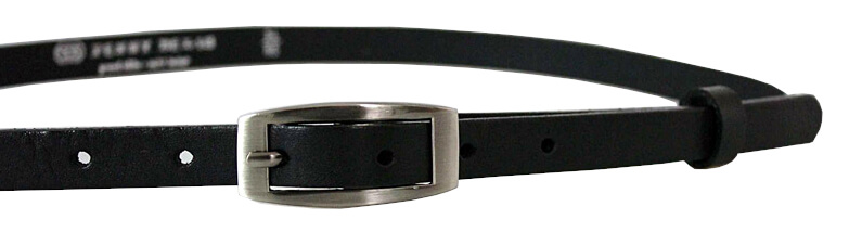 Penny Belts Dámský kožený opasek 15-2-63 black 85 cm - Opasky Kožené opasky