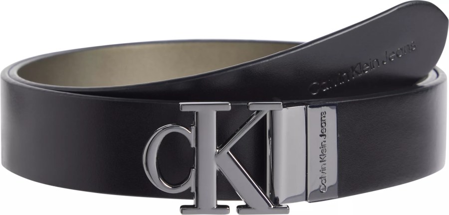 Calvin Klein Dámský kožený oboustranný opasek K60K6122720GS 90 cm - Opasky Kožené opasky