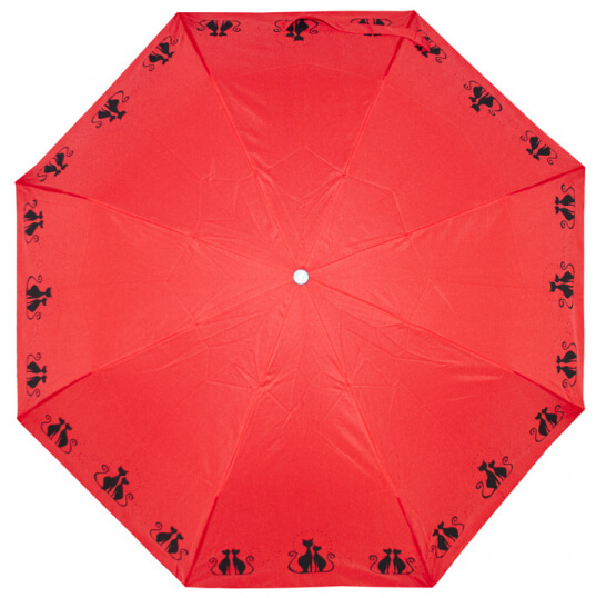 Doppler Dámský skládací deštník Mini Fiber Dreaming Cats 726465C06 - Deštníky Skládací deštníky Mechanické skládací deštníky