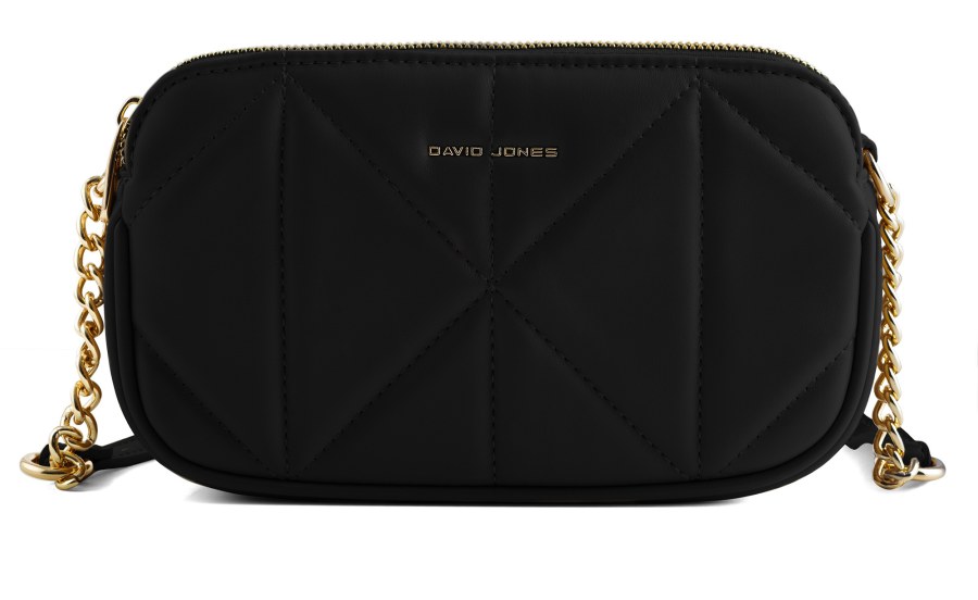 David Jones Dámská crossbody kabelka CM6792 Black - Kabelky Crossbody kabelky