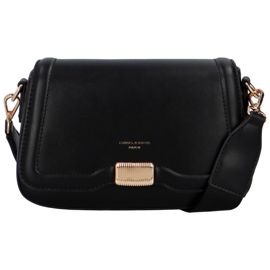 David Jones Dámská crossbody kabelka CM6961A Black - Kabelky Crossbody kabelky