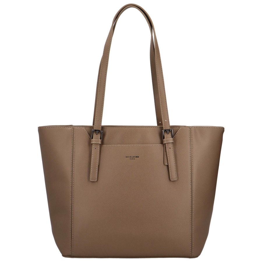 David Jones Dámská kabelka 6832 Taupe - Kabelky Business kabelky