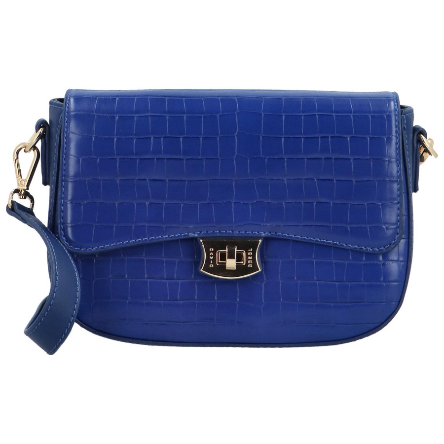 David Jones Dámská kabelka 7002-1 Blue - Kabelky Crossbody kabelky