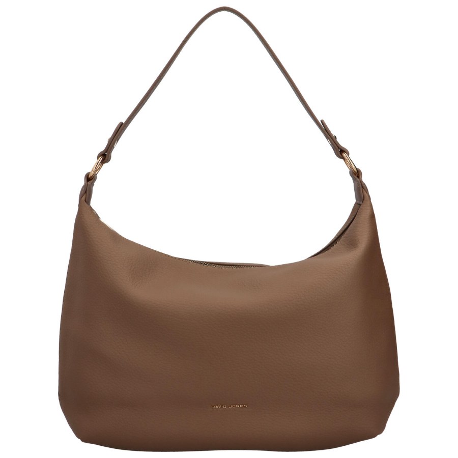 David Jones Dámská kabelka Banana Bag CM6909B Taupe