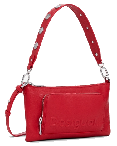 Desigual Dámská kabelka Half Logo Mon 24WAYP223000 - Kabelky Kabelky přes rameno