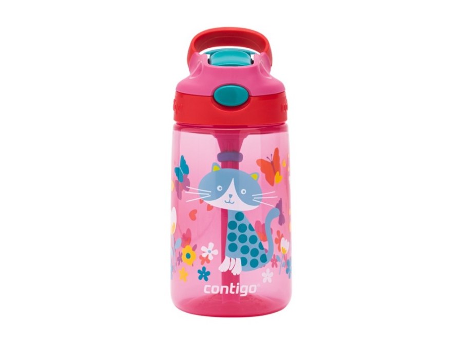 Contigo Dětská láhev Gizmo Flip - Cherry Cat 420 ml