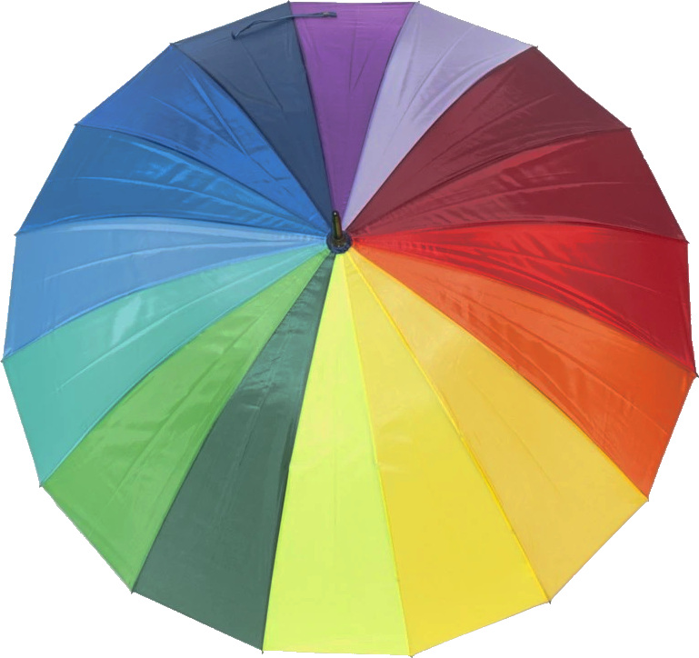 Doppler Holový deštník London Rainbow 74130R - Deštníky Holové deštníky Mechanické holové deštníky