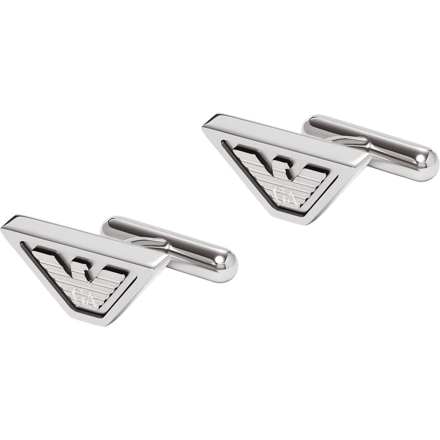 Emporio Armani Stylové manžetové knoflíčky Eagle Logo EGS3129040 Emporio Armani Stylové manžetové knoflíčky Eagle Logo EGS3129040 - Manžetové knoflíčky