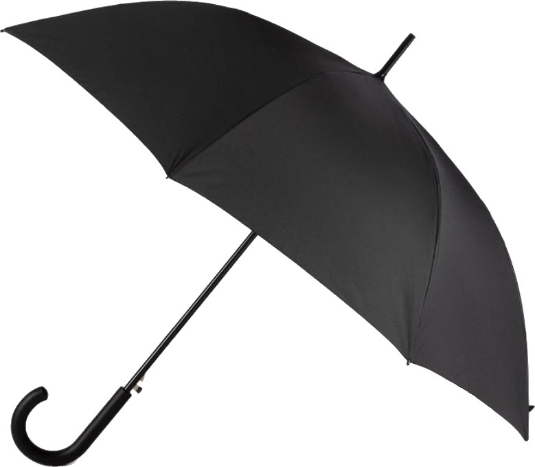 Esprit Holový deštník Long AC 57001 black - Deštníky Holové deštníky Automatické holové deštníky