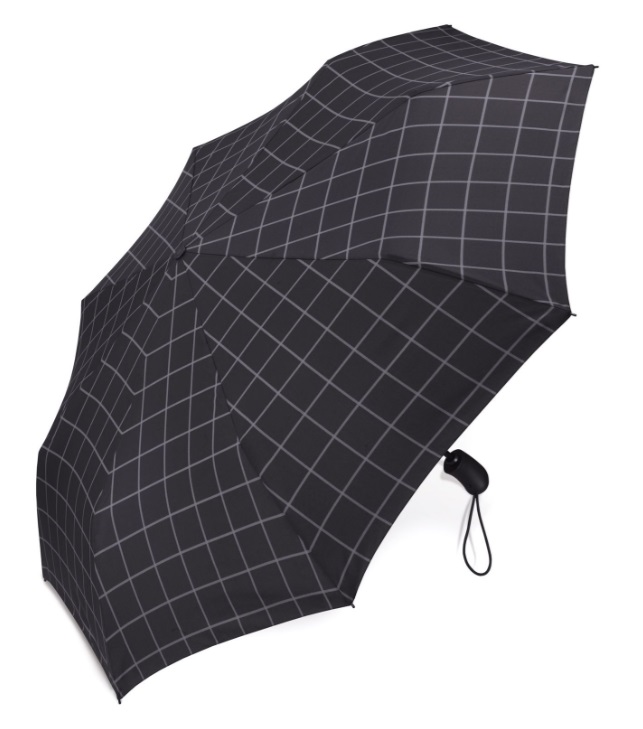 Esprit Pánský skládací deštník Gents Easymatic 58353 Check Black - Deštníky Skládací deštníky Automatické skládací deštníky