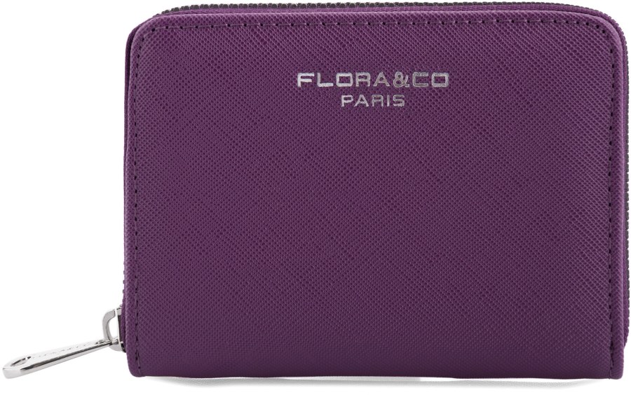 FLORA a  CO Dámská peněženka F6015 violet - Peněženky Malé peněženky