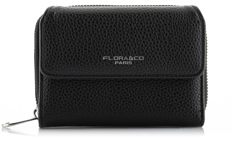 FLORA  a  CO Dámská peněženka H6012 noir