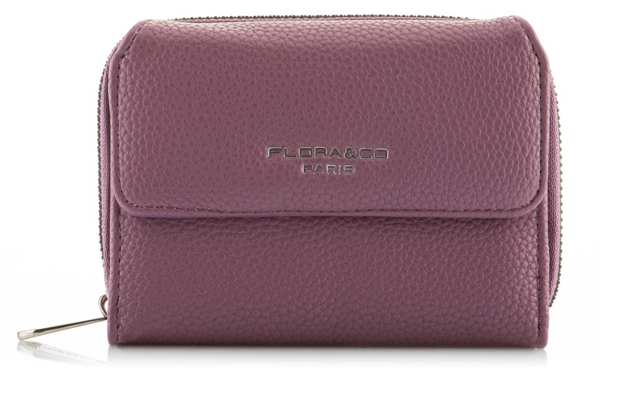 FLORA  a  CO Dámská peněženka H6012 violet clair