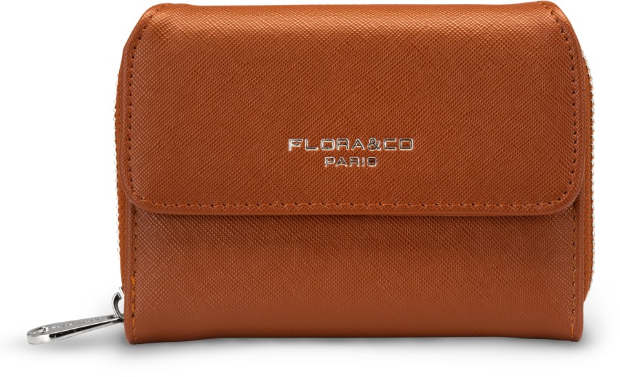 FLORA a  CO Dámská peněženka K6011 Camel - Peněženky Malé peněženky
