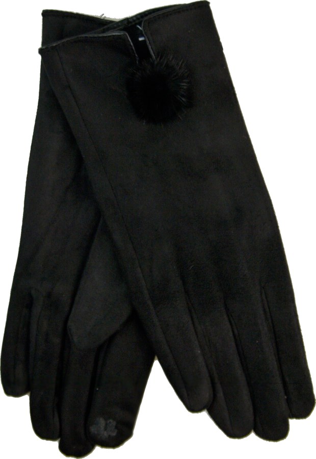 Karpet Dámské rukavice 5766/o black - Šátky