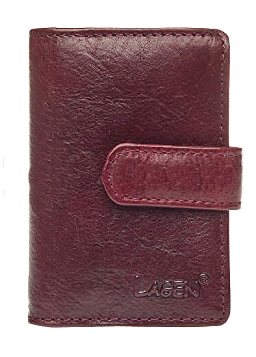 Lagen Dámská kožená dokladovka 1481/t W.Red - Tašky, peněženky Dokladovky