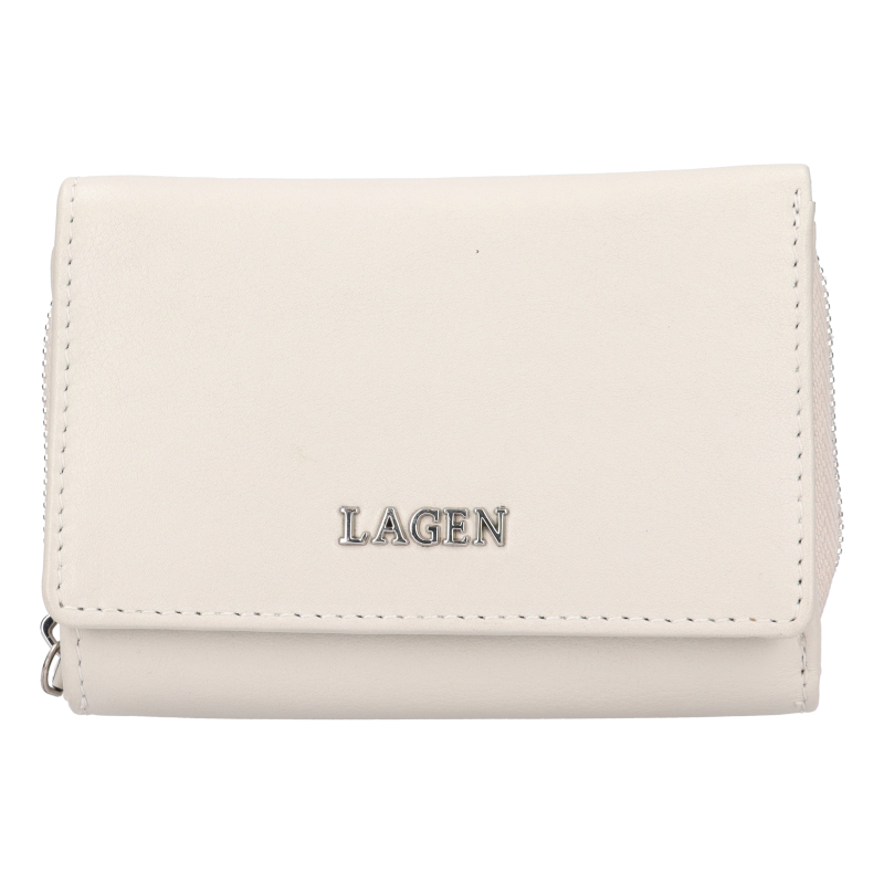 Lagen Dámská kožená peněženka LG-7643 DOVE GREY - Peněženky Kožené peněženky