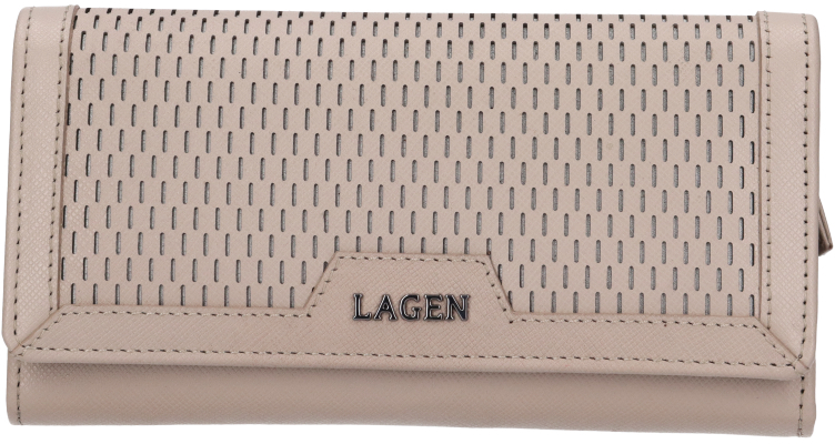 Lagen Dámská kožená peněženka BLC/5704 TAUPE - Peněženky Kožené peněženky