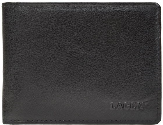 Lagen Pánská kožená peněženka 02310008 BLK - Peněženky Elegantní peněženky