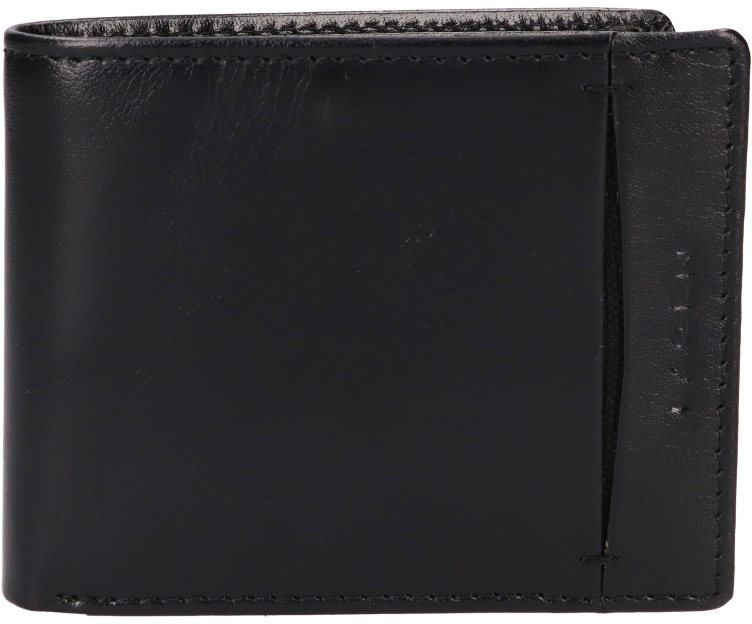 Lagen Pánská kožená peněženka 50750 BLACK/BLACK - Peněženky Elegantní peněženky