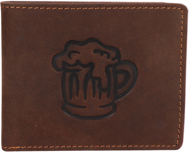 Lagen Pánská kožená peněženka 66-3701 BIG MUG BRN - Peněženky Elegantní peněženky