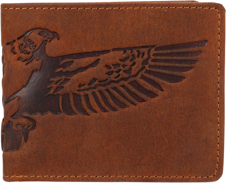 Lagen Pánská kožená peněženka 66-3701 TAN EAGLE - Peněženky Elegantní peněženky