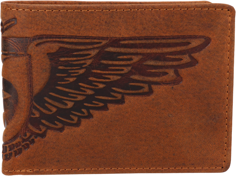 Lagen Pánská kožená peněženka 66-6403 TAN-OLD EAGLE - Peněženky Elegantní peněženky