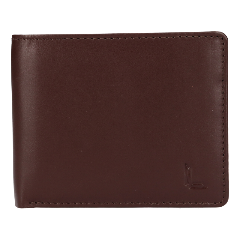 Lagen Pánská kožená peněženka LG-7655 BRN - Peněženky Elegantní peněženky