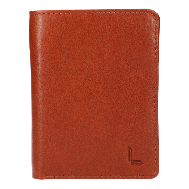Lagen Pánská kožená peněženka LG-7658 COGNAC - Peněženky Elegantní peněženky