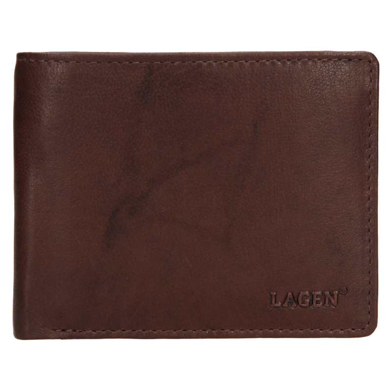 Lagen Pánská kožená peněženka W-8053 - D.BRN - Peněženky Elegantní peněženky