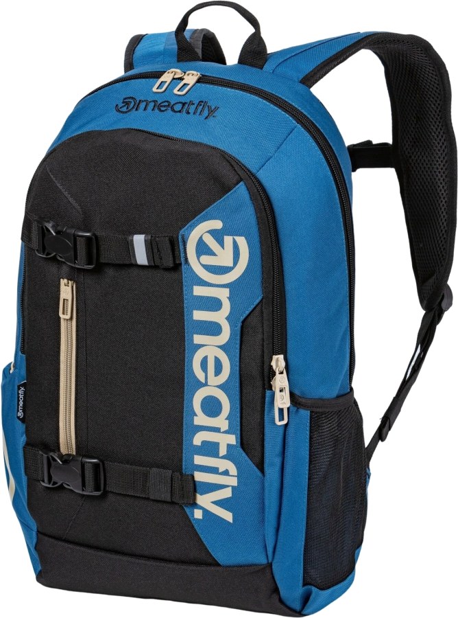 Meatfly Batoh Basejumper Slate Blue / Black - Batohy Batohy do školy