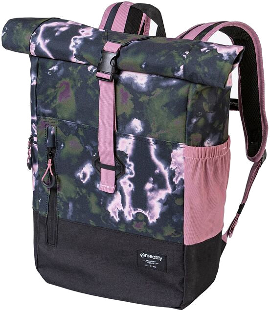 Meatfly Batoh Holler Storm Camo Pink - Batohy Batohy na notebook