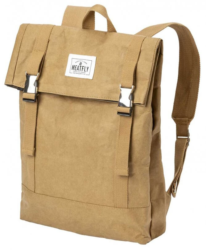 Meatfly Batoh Vimes Paper Bag A - Brown - Batohy Batohy na notebook