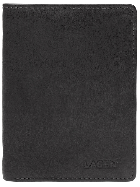 Lagen Pánská kožená peněženka 2103 E Black - Peněženky Elegantní peněženky