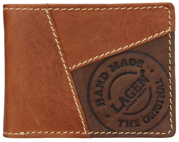Lagen Pánská kožená peněženka 51148 TAN - Peněženky Kožené peněženky