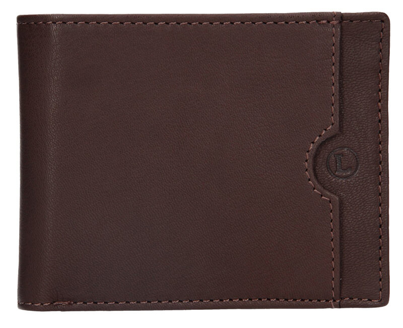Lagen Pánská kožená peněženka BLC/4124 BRN - Peněženky Kožené peněženky