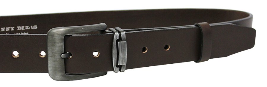 Penny Belts Pánský kožený opasek 507-40 brown 90 cm - Opasky Kožené opasky