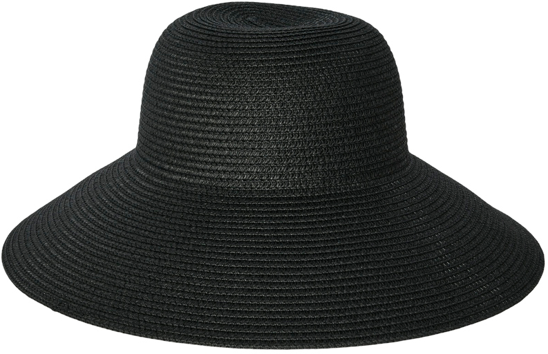 Pieces Dámský klobouk PCBONITO 17135581 Black - Čepice, čelenky Klobouky Letní klobouky