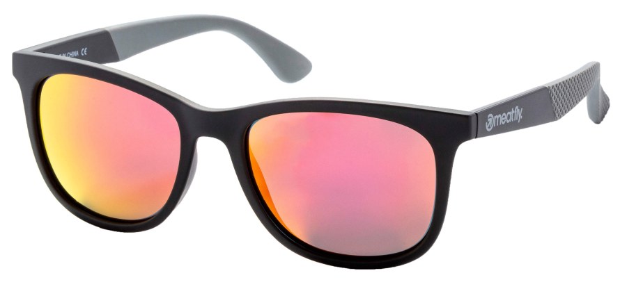 Meatfly Polarizační brýle Clutch 2 Black / Grey - Sluneční brýle