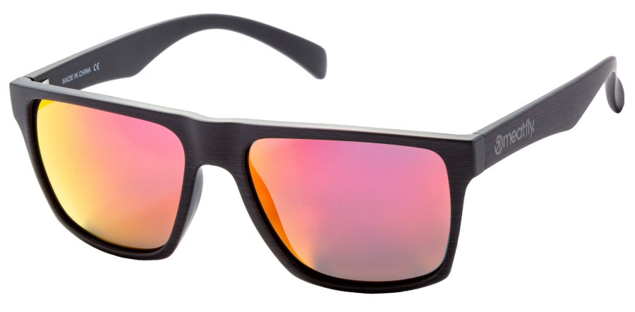 Meatfly Polarizační brýle Trigger 2 Wood / Red - Sluneční brýle