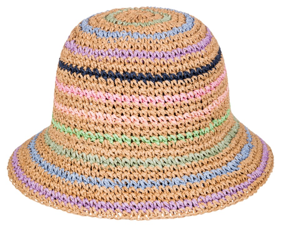 Roxy Dámský klobouk Candied Peacy Hats ERJHA04252-YEF0 S/M - Čepice, čelenky Klobouky Letní klobouky