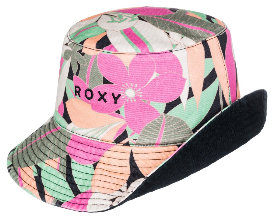 Roxy Dámský oboustranný klobouk Jasmine P Hats ERJHA04251-KVJ4 S/M - Čepice, čelenky Klobouky Letní klobouky