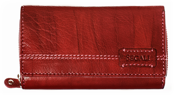 SEGALI Dámská kožená peněženka 1770 portwine - Peněženky Kožené peněženky