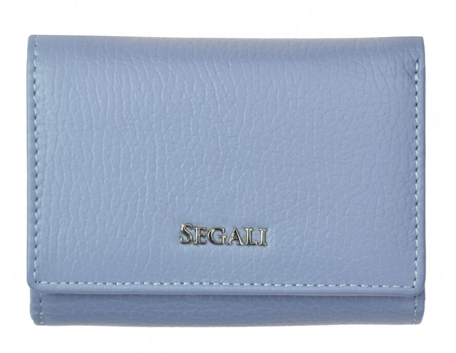 SEGALI Dámská kožená peněženka 7106 B lavender - Peněženky Kožené peněženky
