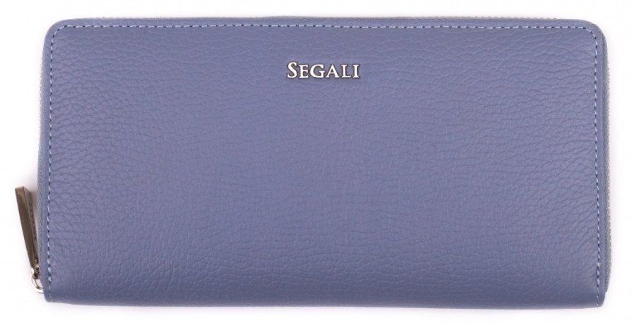 SEGALI Dámská kožená peněženka 7395 lavender - Peněženky Kožené peněženky