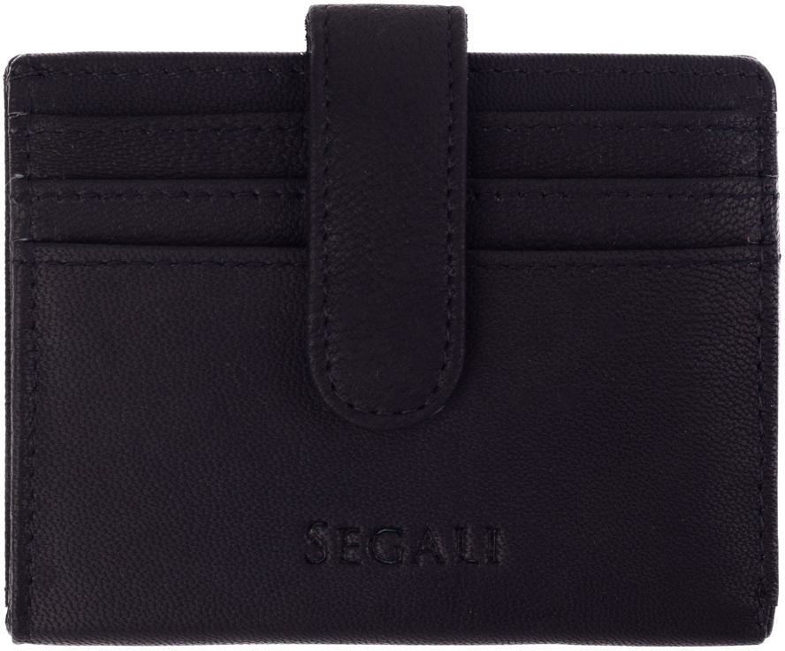 SEGALI Dokladovka kožená 560 black - Tašky, peněženky Dokladovky