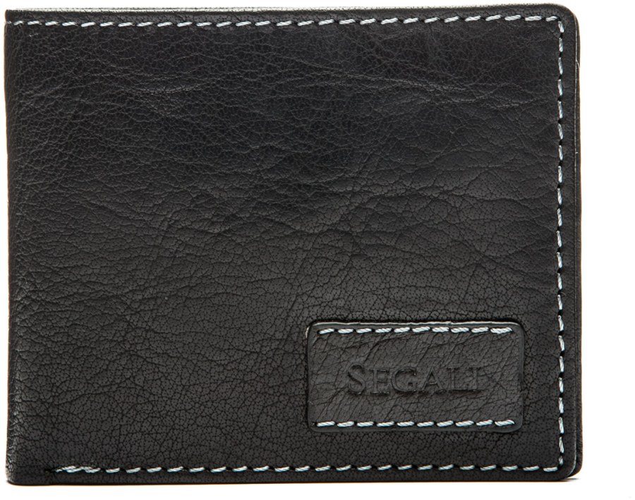 SEGALI Pánská kožená peněženka 1031 Black - Peněženky Kožené peněženky