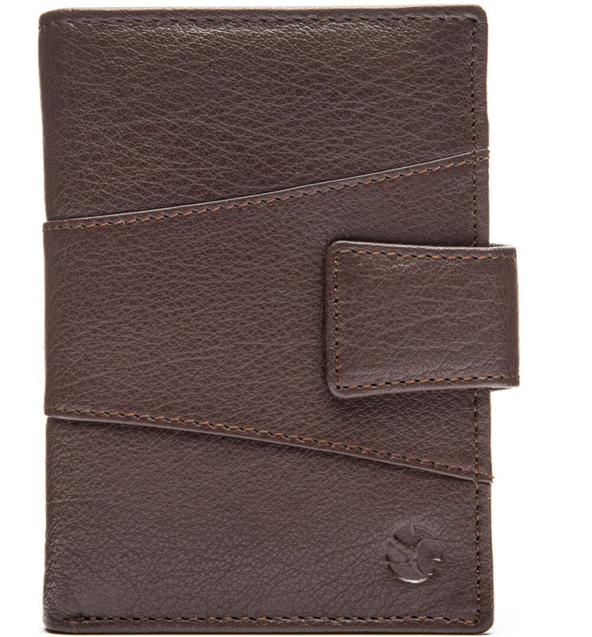 SEGALI Pánská kožená peněženka 61326 brown - Peněženky Kožené peněženky